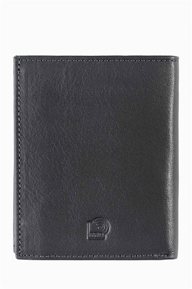 Hakiki Deri RFID Korumalı Erkek Cüzdan 1101AR - Antrasit