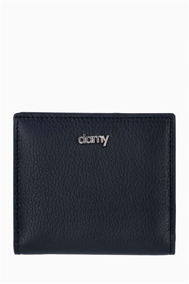 Hakiki Deri RFID Korumalı Kadın Mini Cüzdan 906 - Siyah