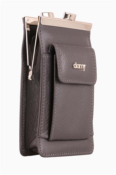 Hakiki Deri Sigaralık 702 - Antrasit