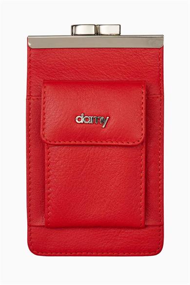 Hakiki Deri Sigaralık 702 - Kırmızı