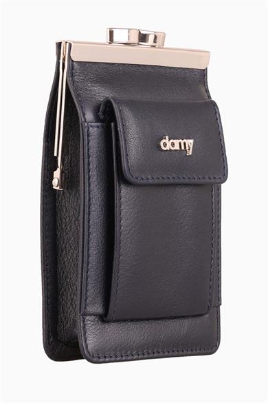 Hakiki Deri Sigaralık 702 - Lacivert