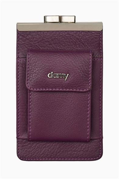 Hakiki Deri Sigaralık 702 - Mürdüm