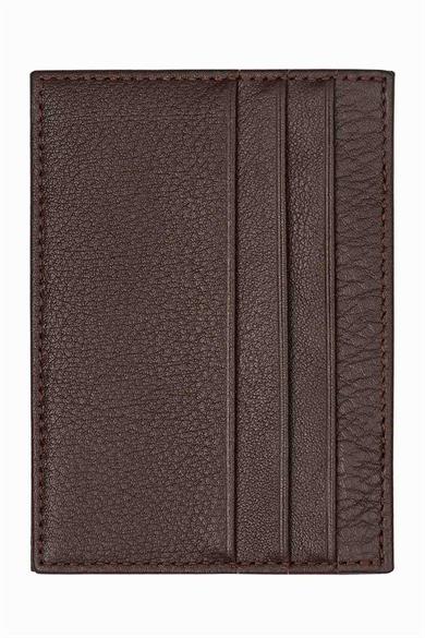 Hakiki Deri Sihirli Kartlık 3101 - Kahve