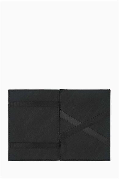 Hakiki Deri Sihirli Kartlık 3101 - Siyah