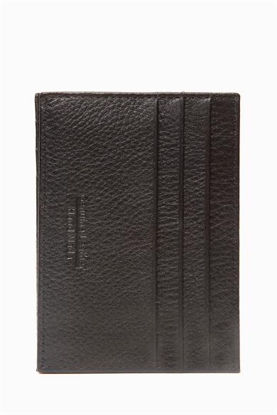 Hakiki Deri Sihirli Kartlık 3101 - Siyah