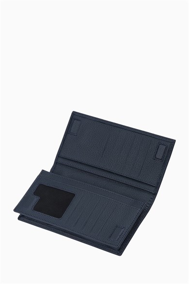 Hakiki Deri Unisex El Portföy 806 - Lacivert