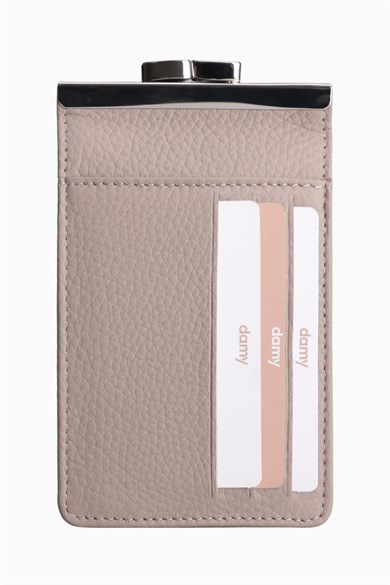 Hakiki Deri Unisex Kartlıklı Sigaralık 701 - Vizon