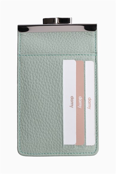 Hakiki Deri Unisex Kartlıklı Sigaralık 701 - Yeşil