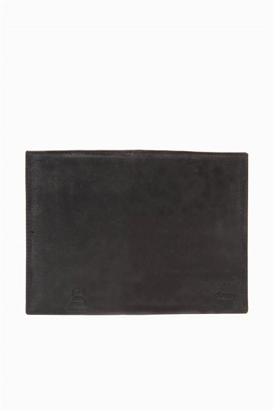 Hakiki Deri Unisex Pasaportluk 732CR - Siyah