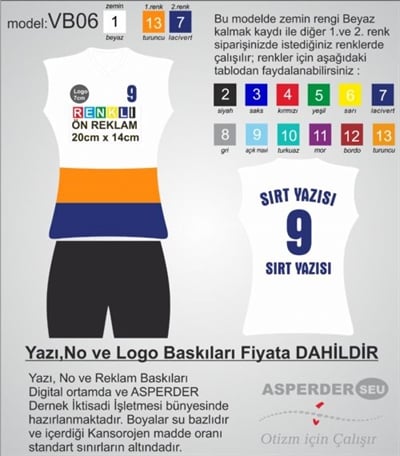 Voleybol Bayan Forma - tayt model 06