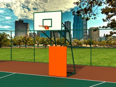 Basketbol Potası (Dört Direk,Fiber Panyalı,105*180cm)