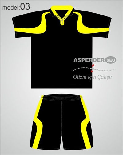 Futbol Forma Şort takım model 03