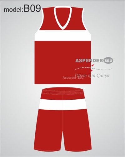 Basketbol Forma Şort takım model 09