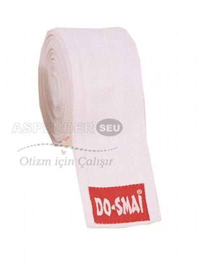 Aikido beyaz Obi Kuşak Do Smai AK-257