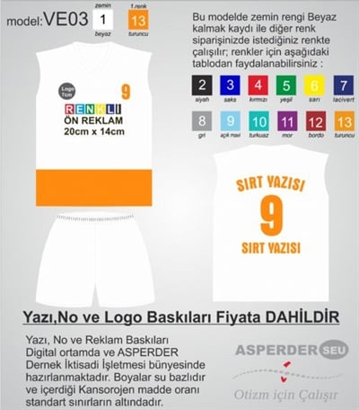 Voleybol Forma Şort model 03