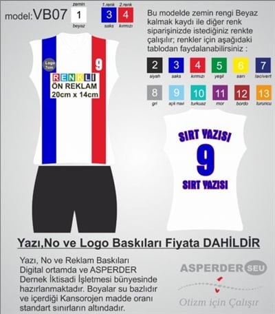 Voleybol Bayan Forma - tayt model 07