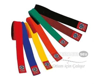 Do Smai Taekwondo Kuşak (205cm,renkli) TK-245