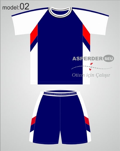 Futbol Forma Şort takım model 02