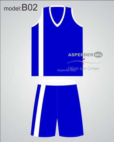 Basketbol Forma Şort takım model 02