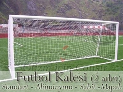 Futbol Kalesi (alüminyum,mapalı,sabit)