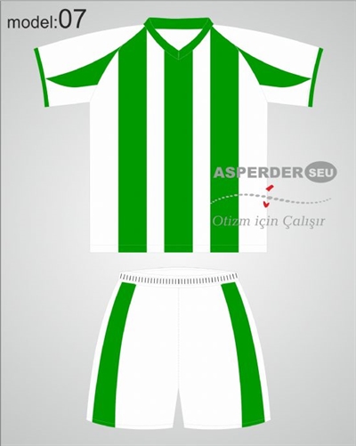 Futbol Forma Şort takım model 07