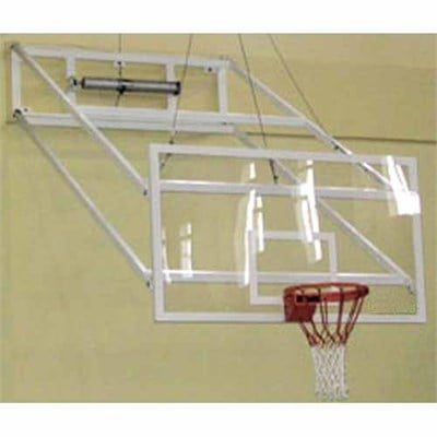 Basketbol potası duvara montaj yükseklik ayarlı katlanabilir mekanik 10mm mdf.panya150*180cm 20sabit çember