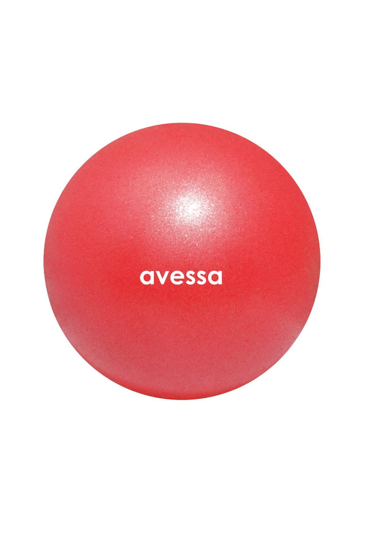 Avessa 25 Cm Pilates Topu Poşet Ambalaj BPT-25 Kırmızı