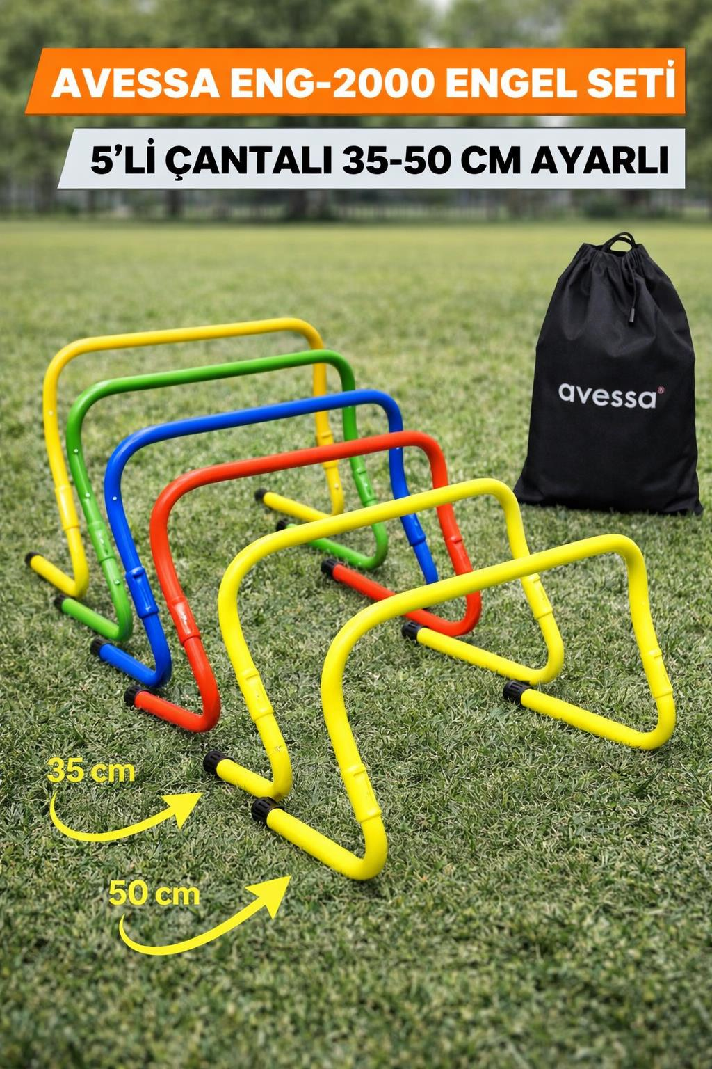 Avessa Eng-2000 Antrenman Engel Seti 5li Çantalı