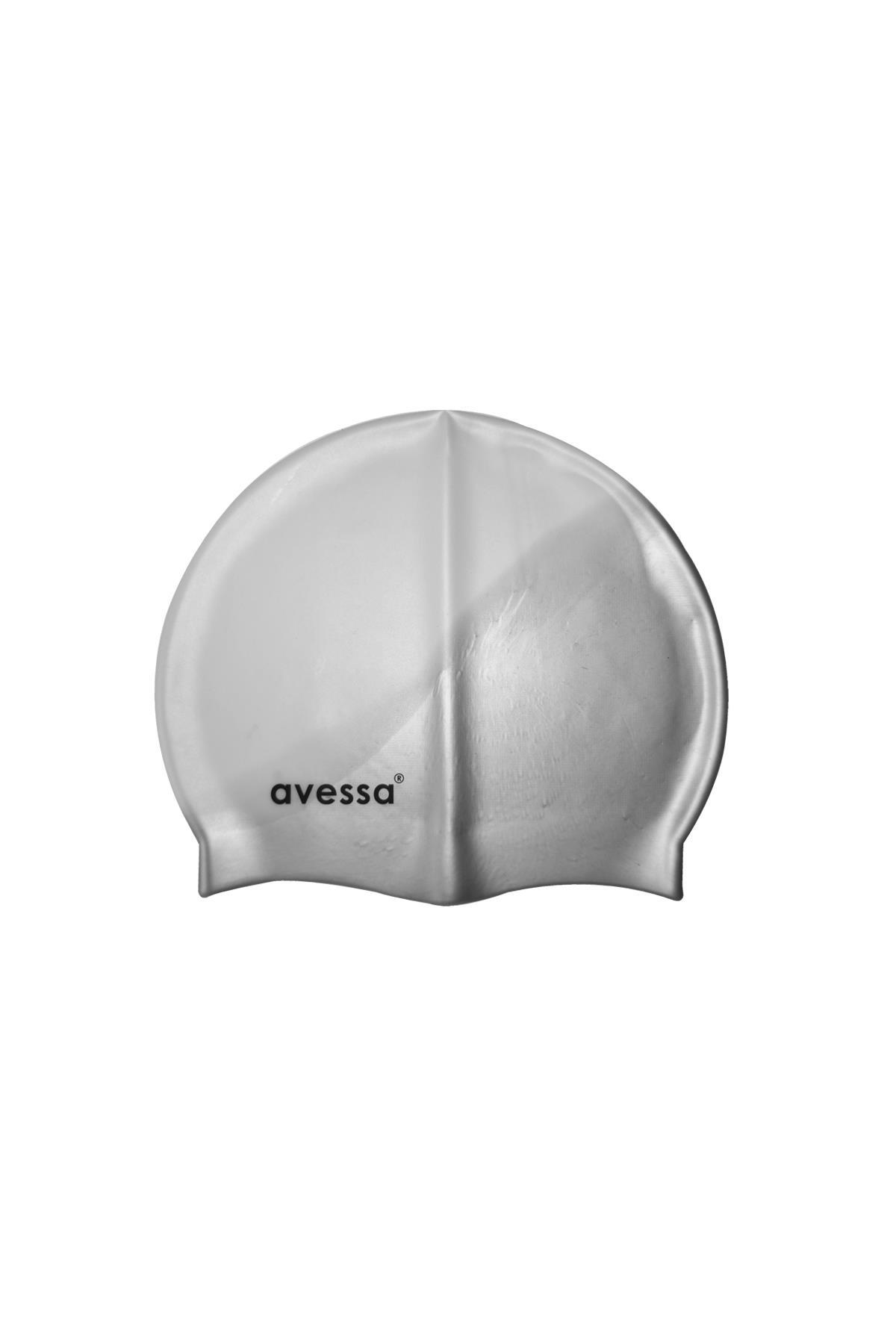 Avessa Gökkuşağı Silikon Bone Gri-Beyaz MC501