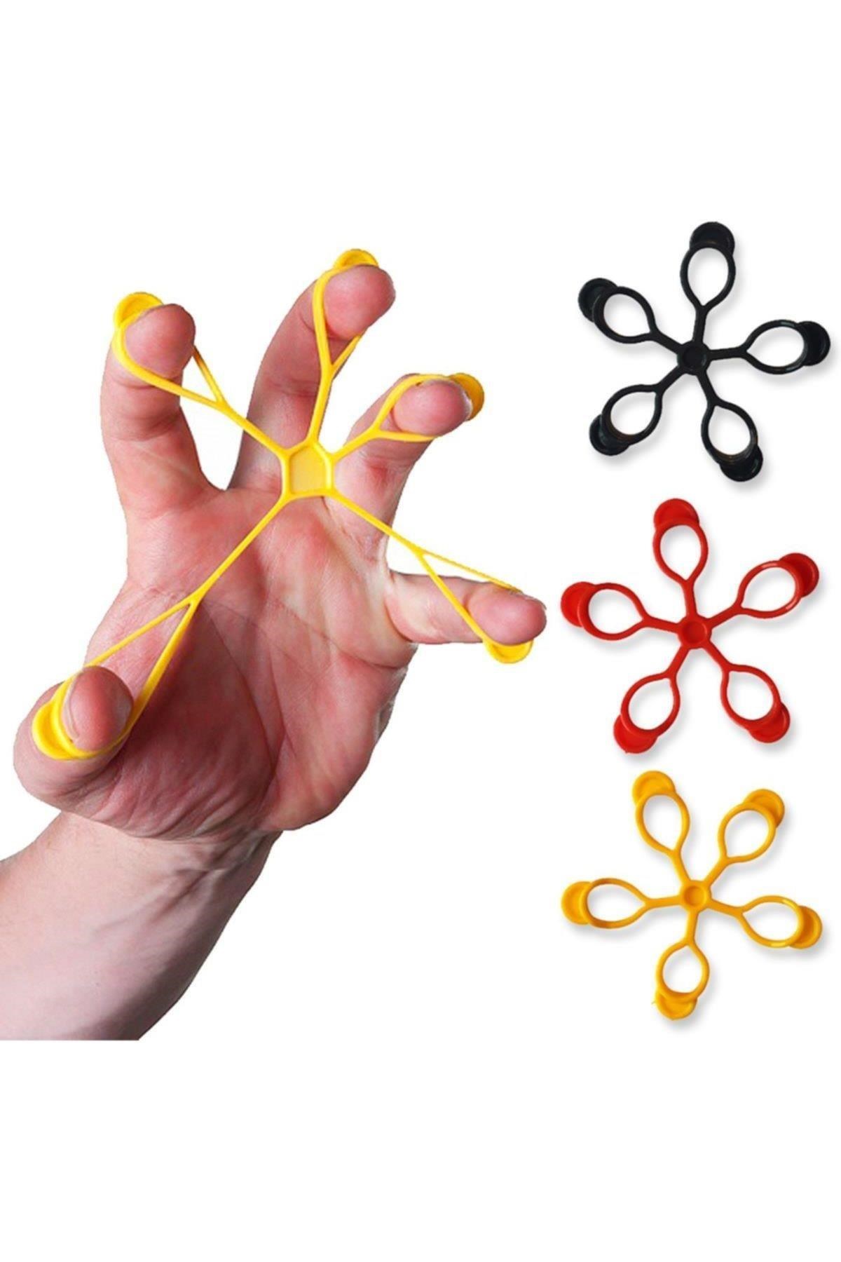 Avessa Parmak Egzersiz Lastiği 3 lü Set