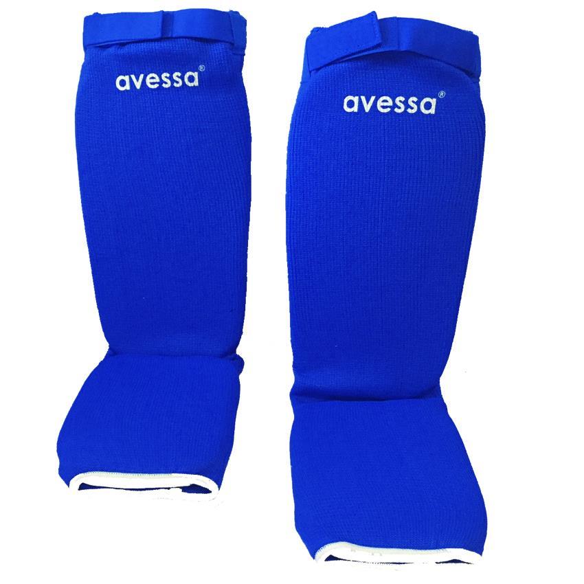 Avessa Rsg-100 MuayTai Ayak Kaval Koruyucu Mavi L Beden