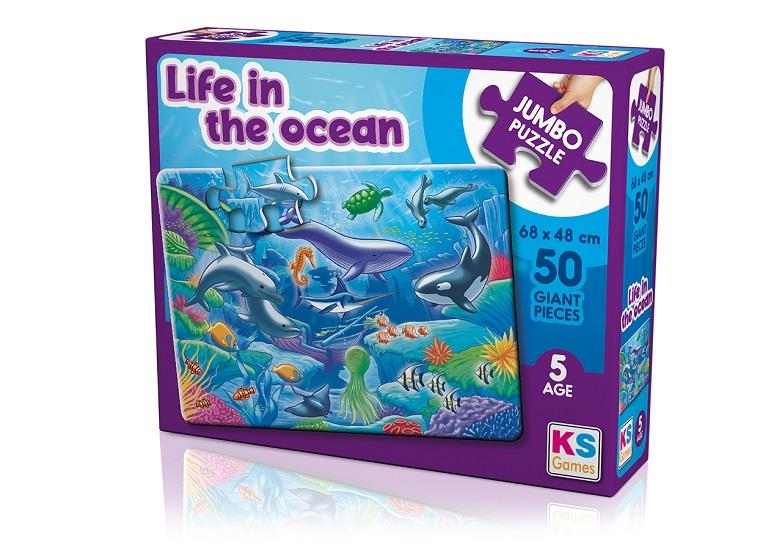 Life In The Ocean Baby Puzzle 50 Pcs.