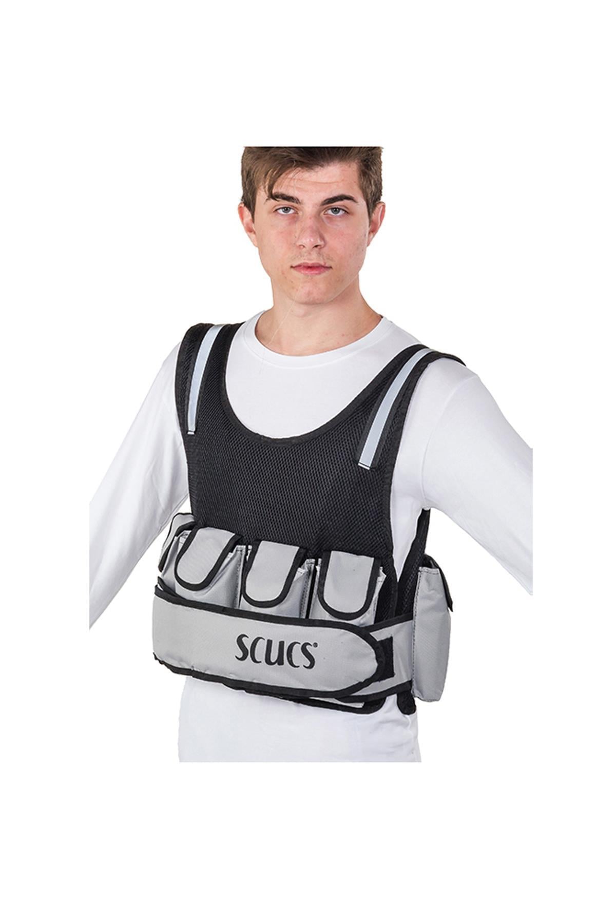 Scucs 1026 Ağırlık Yeleği 10 kg Ayarlanabilir