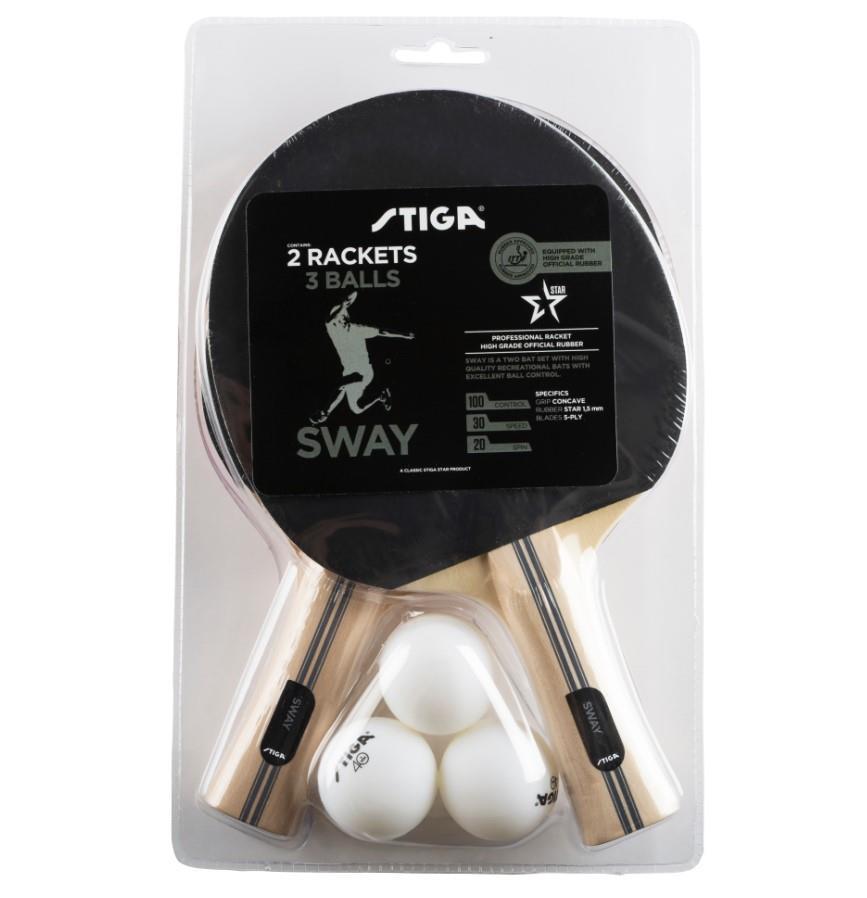 Stiga Set Sway Hobby Masa Tenis Raketi Seti 1210-5518-01