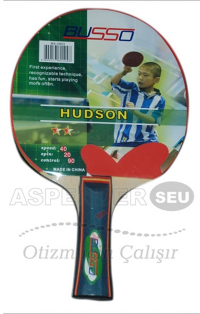 Masa Tenisi Raketi Busso  Hudson * * 2 Yıldız
