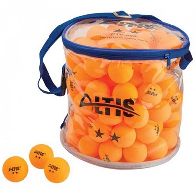 Sportive masa tenisi topu 100lu çanta40mm turuncu