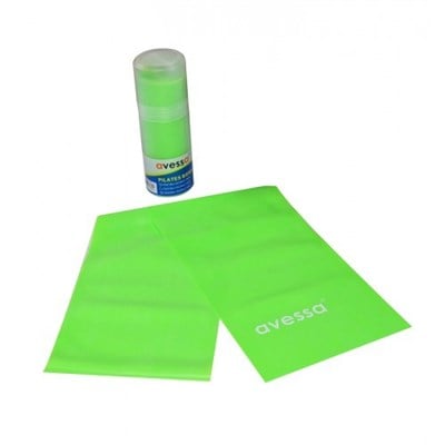 AVESSA PİLATES BANDI PVC TÜP ORTA YEŞİL 10CM*15CM*0,03MM