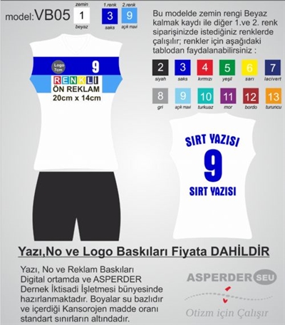 Voleybol Bayan Forma - tayt model 05