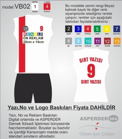 Voleybol Bayan Forma - tayt model 02