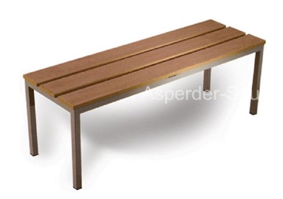 Oturma Bankı - Metal / Ahşap