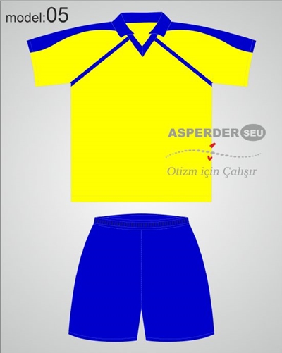 Futbol Forma Şort takım model 05