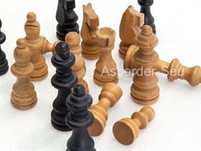 Satranç Taş takımı - Ahşap