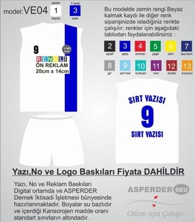 Voleybol Forma Şort model 04