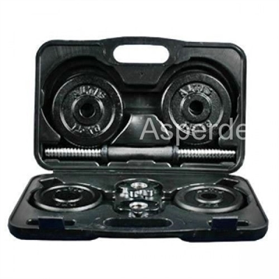 Ağırlık Seti 10 kg Siyah (Çantalı)