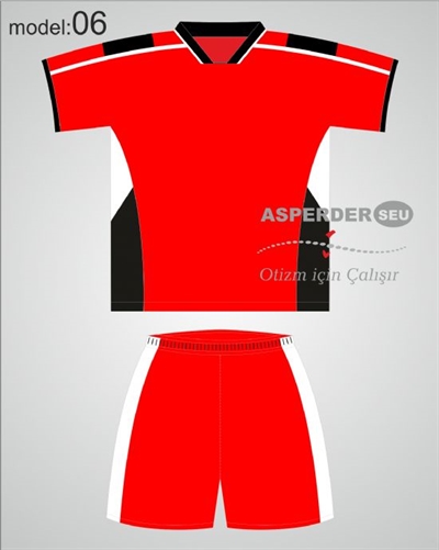 Futbol Forma Şort takım model 06