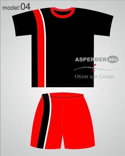 Futbol Forma Şort takım model 04