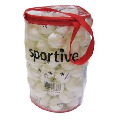 DUNLOP pinpon topu 100lü çanta 40mm beyaz