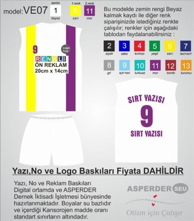 Voleybol Forma Şort model 07