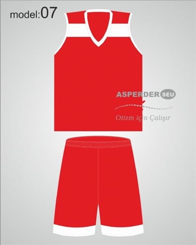 Basketbol Forma Şort takım model 07