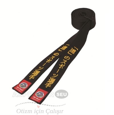 Judo Nakışlı Siyah Kuşak Do Smai JK-259